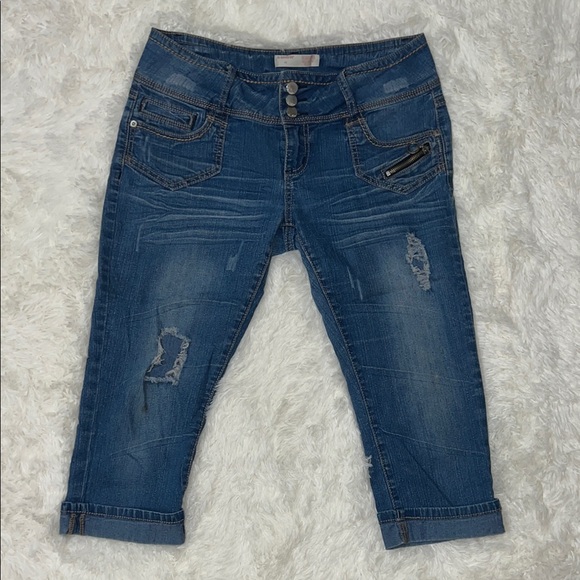 Stylish Blue Women's Jeans - Picture 1 of 3